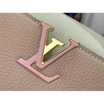 LV N98387 Louis Vuitton Capucines BB Kabelka Šedá Růžová