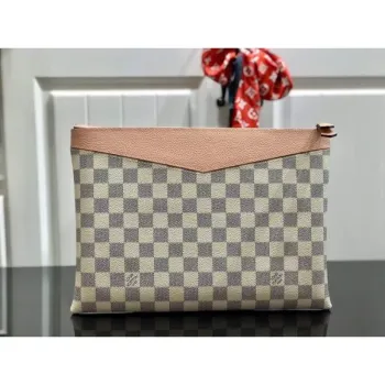 LV N60260 Louis Vuitton Daily Pouch Damier Azur Canvas N60261 Taška