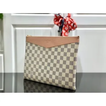 LV N60260 Louis Vuitton Daily Pouch Damier Azur Canvas N60261 Taška