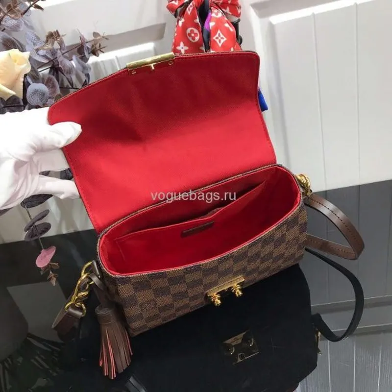 LV N53000 Louis Vuitton Croisette Damier Ebene M41581 Taška