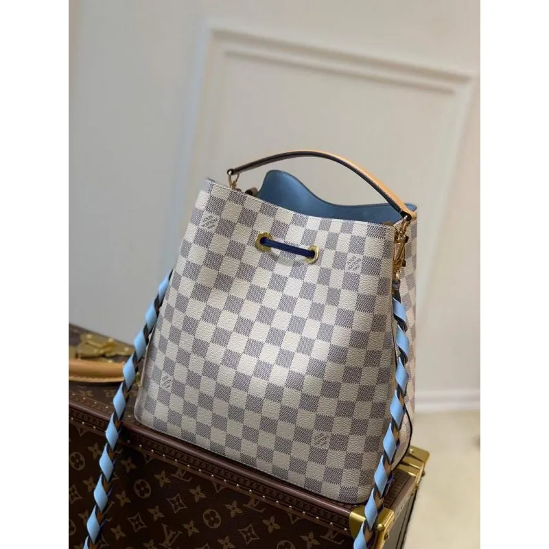 LV N50042 Louis Vuitton NéONOé MM Kabela Blue