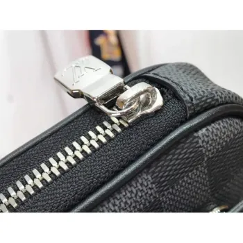 LV N50018 Louis Vuitton Scott Messenger Ramenní Taška Černá