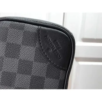 LV N50018 Louis Vuitton Scott Messenger Ramenní Taška Černá