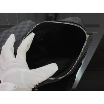 LV N50018 Louis Vuitton Scott Messenger Ramenní Taška Černá