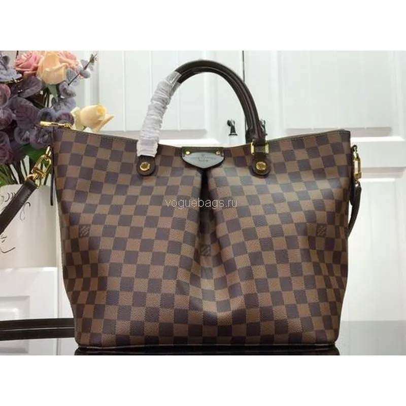 LV N41546 Designer Louis Vuitton N41547  Siena MM Taška v Damier Ebene