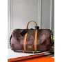 LV N40360 Louis Vuitton M41416 Keepall Bandouliere 50 Hnědá
