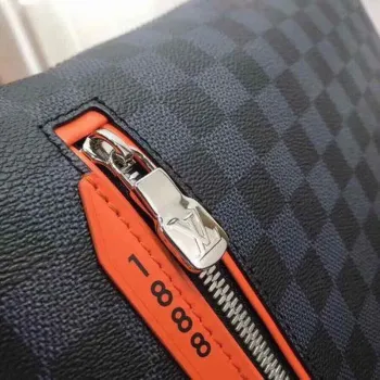 LV N40159 Louis Vuitton Damier Cobalt Discovery Messenger Shoulder Bag Černá