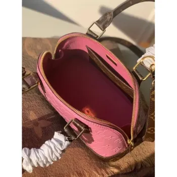 LV M90583 Louis Vuitton Alma BB Monogram Taška M90584 Růžová