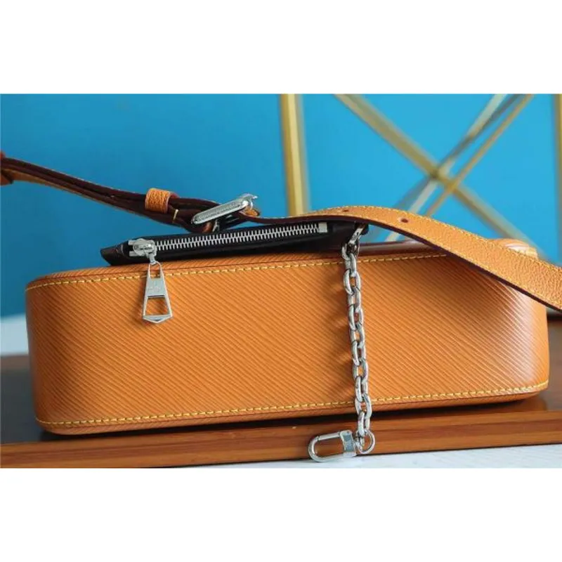 LV M80794 Louis Vuitton Marelle Epi Kabelka M80689 M80688 Medová zlatá