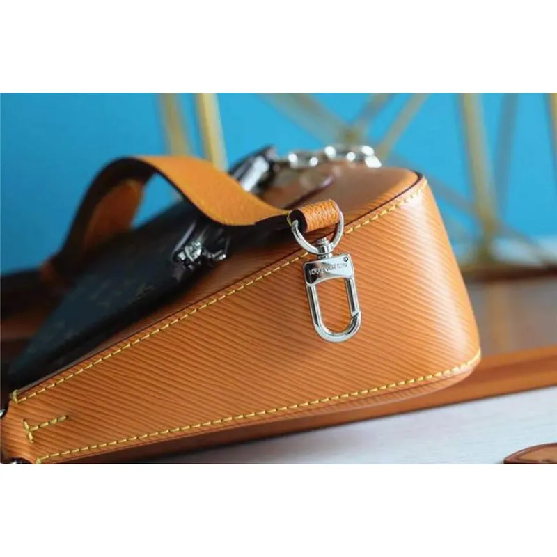 LV M80794 Louis Vuitton Marelle Epi Kabelka M80689 M80688 Medová zlatá