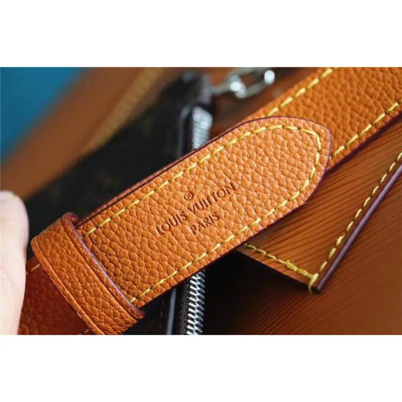 LV M80794 Louis Vuitton Marelle Epi Kabelka M80689 M80688 Medová zlatá