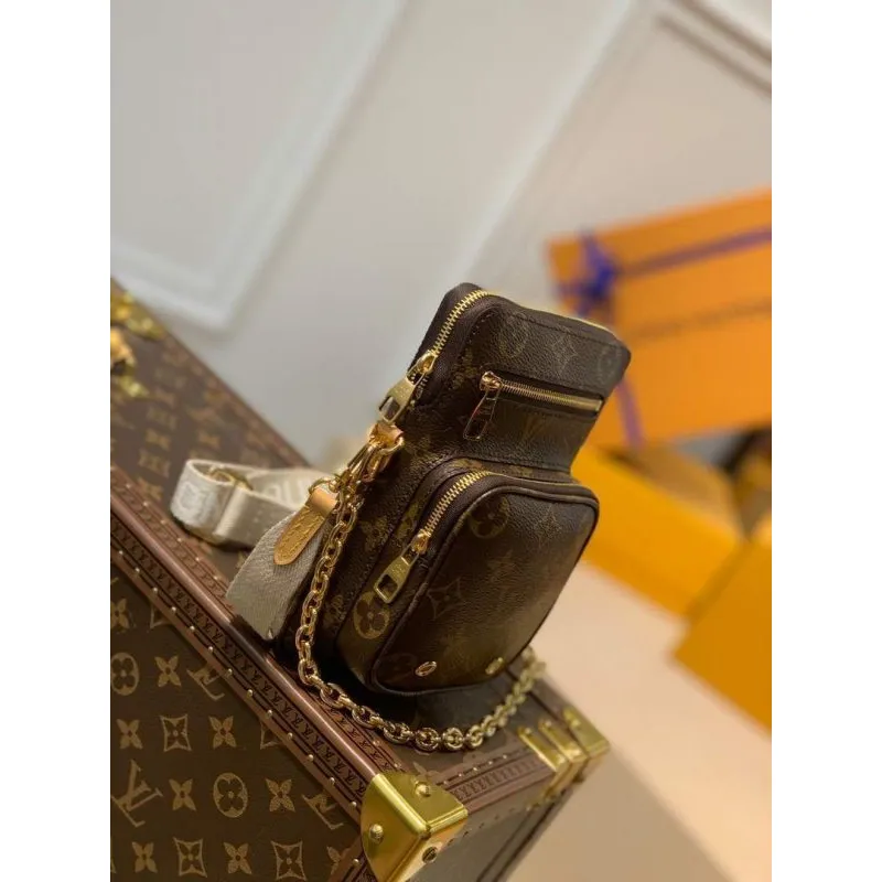 LV M80746 Louis Vuitton Utility Phone Sleeve Monogram Taška