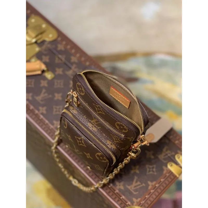 LV M80746 Louis Vuitton Utility Phone Sleeve Monogram Taška