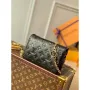 LV M80742 Louis Vuitton Pochette Coussin Jiná kožená taška černá