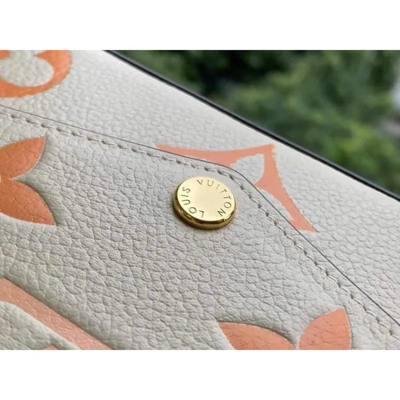 LV M80498 Louis Vuitton Félicie Pochette Taška Krémová