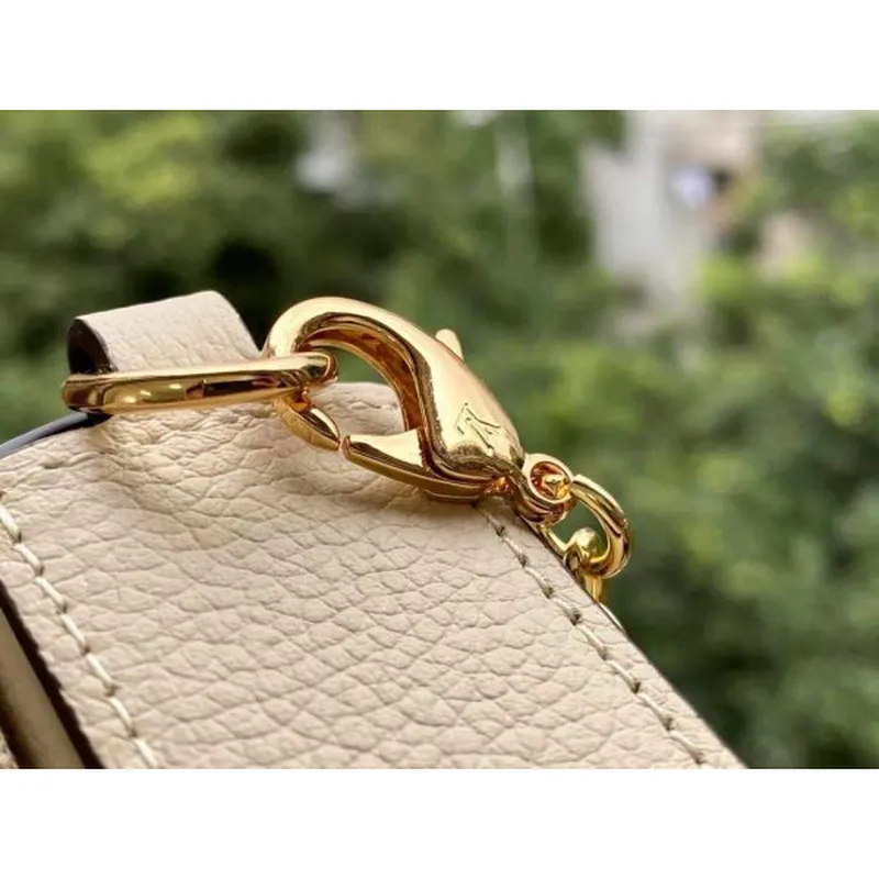 LV M80498 Louis Vuitton Félicie Pochette Taška Krémová