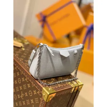 LV M80480 Louis Vuitton Easy Pouch On Strap M80483 Taška Světle Modrá