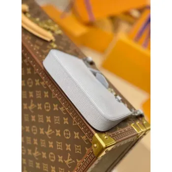 LV M80480 Louis Vuitton Easy Pouch On Strap M80483 Taška Světle Modrá