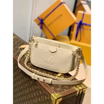 LV M80447 Louis Vuitton M80399 Multi Pochette Accessoires Taška Creme