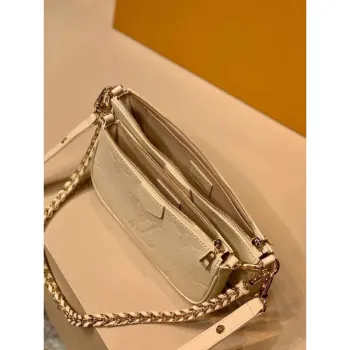 LV M80447 Louis Vuitton M80399 Multi Pochette Accessoires Taška Creme