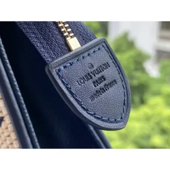LV M80352 Louis Vuitton M80351 Toaletní taška 26 Monogram plátno modrá