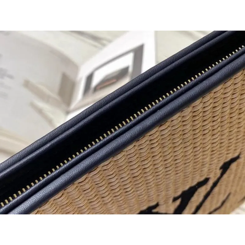 LV M80352 Louis Vuitton M80351 Toaletní taška 26 Monogram plátno modrá