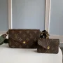LV M80091 Louis Vuitton Felicie Strap Go Monogram Taška Zelená