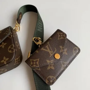 LV M80091 Louis Vuitton Felicie Strap Go Monogram Taška Zelená