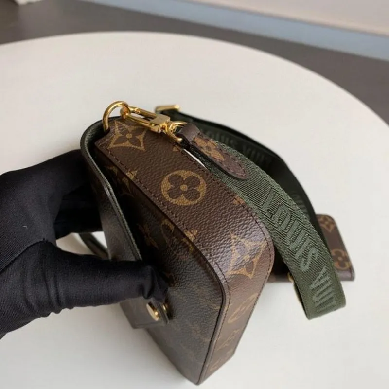 LV M80091 Louis Vuitton Felicie Strap Go Monogram Taška Zelená