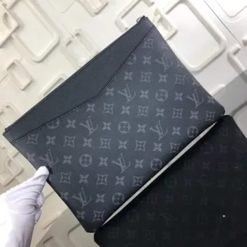 LV M62048 Louis Vuitton Denní Pouch Monogram Eclipse Plátěná Taška M62942