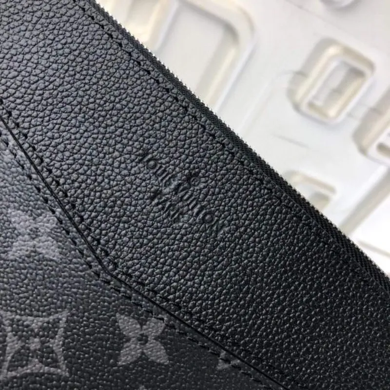 LV M62048 Louis Vuitton Denní Pouch Monogram Eclipse Plátěná Taška M62942
