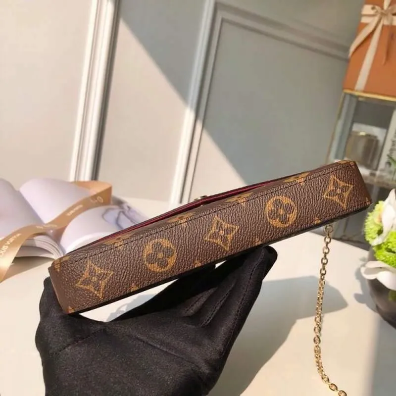 LV M61276 Louis Vuitton Felicie Pochette Taška Monogram