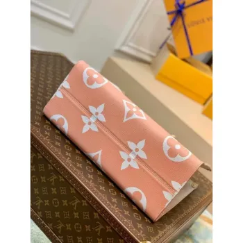 LV M57640 Louis Vuitton Onthego GM Tote Bag Brume Gray