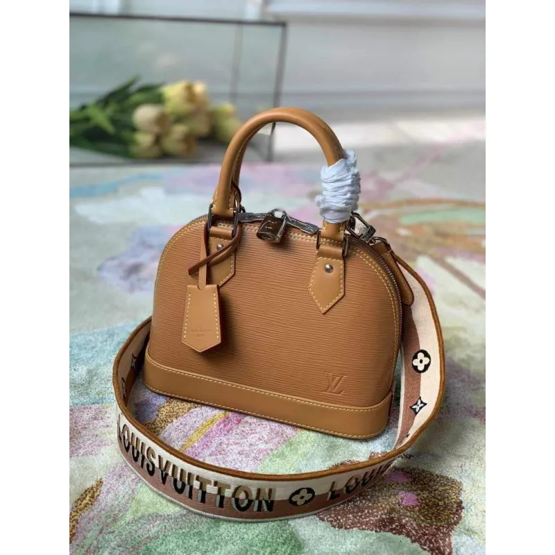 LV M57540 Louis Vuitton Alma BB Kabelka Medová Zlato