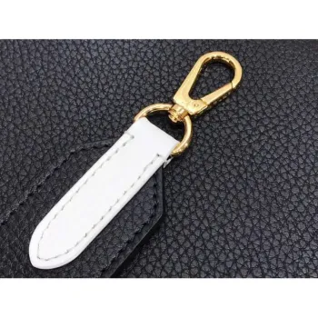 LV M57523 Louis Vuitton Capucines MM Kabelka Černá Modrá