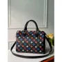 LV M57466 Louis Vuitton GAME ON Speedy Bandouliere 25 Taška Černá