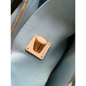 LV M57345 Louis Vuitton M57346 Lockme Shopper M57347 Taška z jemné telecí kůže zelená