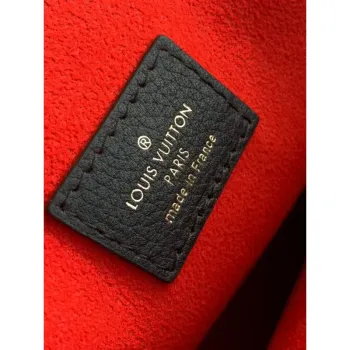 LV M57345 Louis Vuitton M57346 Lockme Shopper M57347 Taška z jemné telecí kůže černá