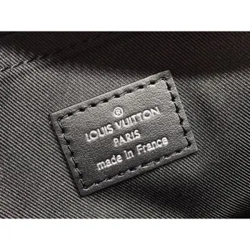 LV M57307 Louis Vuitton Steamer Messenger Bag Černá