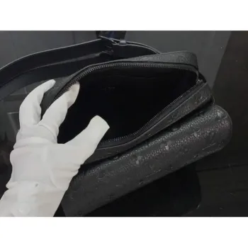 LV M57307 Louis Vuitton Steamer Messenger Bag Černá