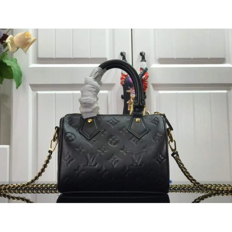 LV M57111 Kabelka Louis Vuitton Speedy BB Černá