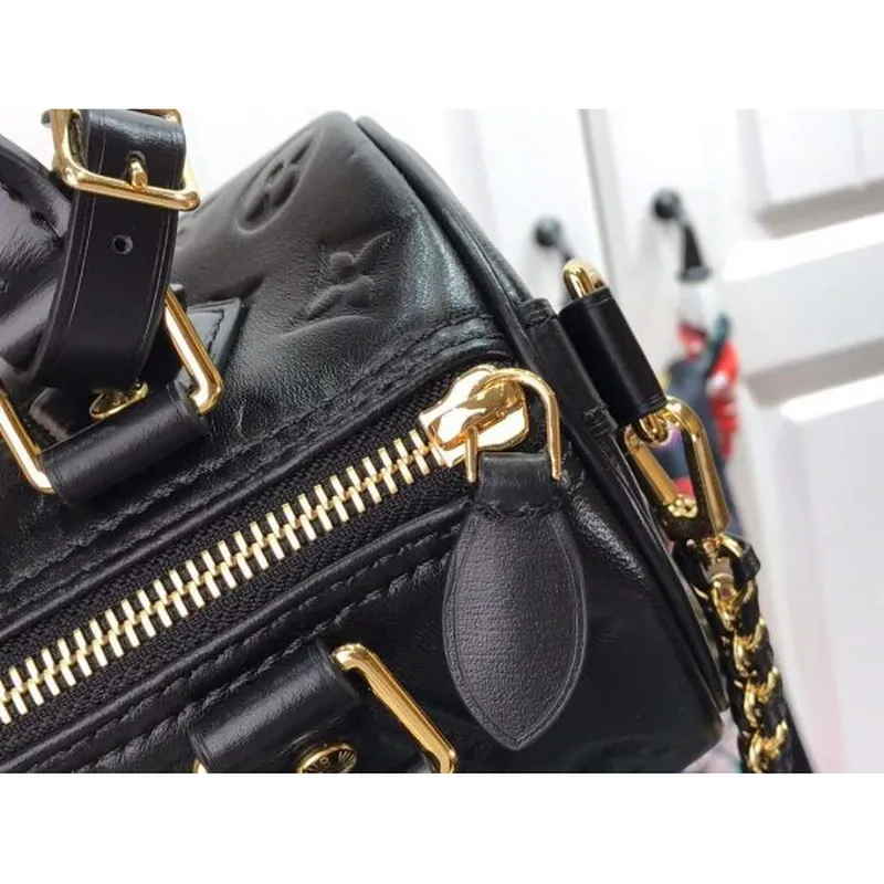 LV M57111 Kabelka Louis Vuitton Speedy BB Černá