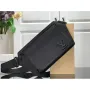 LV M57081 Louis Vuitton Sling Bag Černá zrnitá telecí kůže