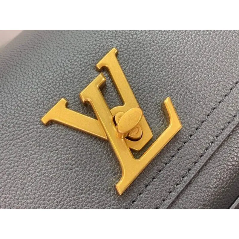 LV M57073 Louis Vuitton M57071 Lockme Chain Bag Černá