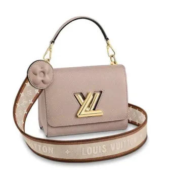 LV M57049 Louis Vuitton Twist PM Taška Epi Kůže Galet
