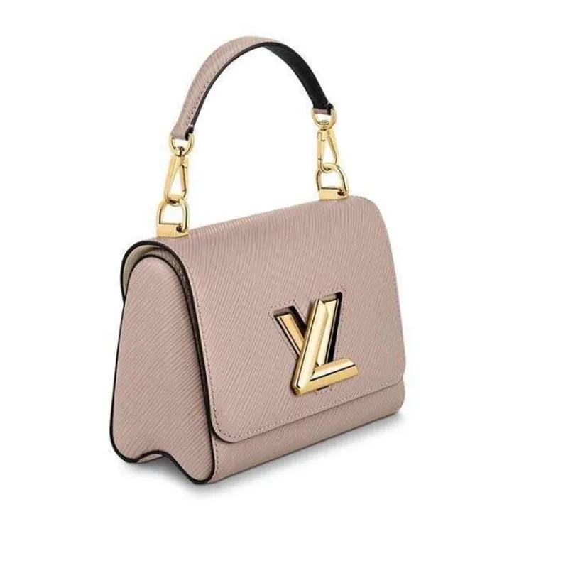 LV M57049 Louis Vuitton Twist PM Taška Epi Kůže Galet