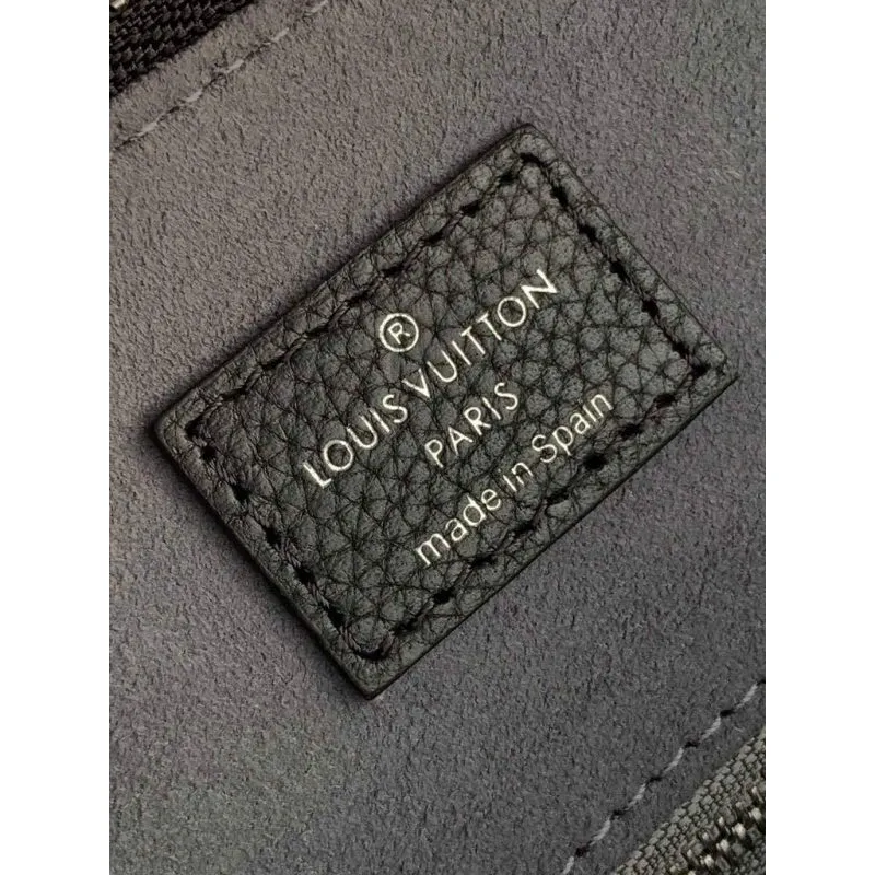 LV M56073 Louis Vuitton M56084 Beaubourg Hobo MM Mahina Černá