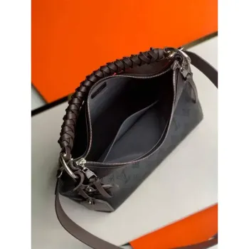 LV M56073 Louis Vuitton M56084 Beaubourg Hobo MM Mahina Černá