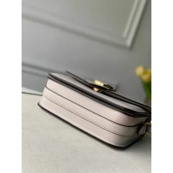 LV M55950 Louis Vuitton Pont 9 Taška z vysoce kvalitní kůže Krémová