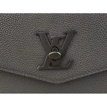 LV M55846 Louis Vuitton Lockme Tote MM Kůže M55818 Taška Černá